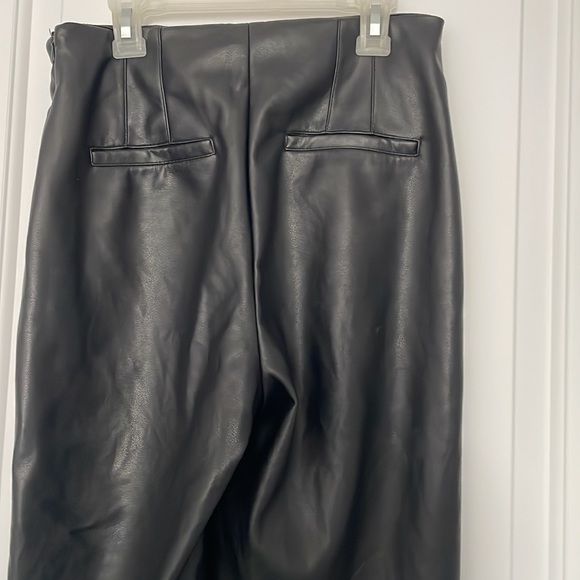 COPY - Dynamite Kendall Faux Leather Slim Pants - Picture 2 of 4
